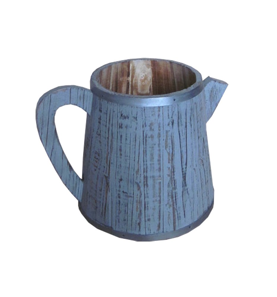 1 X 12 X 7 Brown Wood  Garden Pot HomeRoots