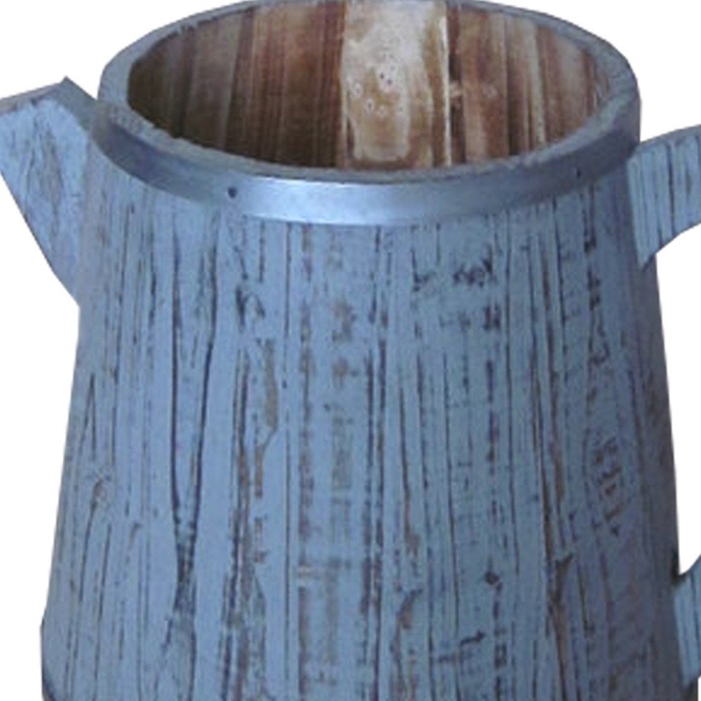 1 X 12 X 7 Brown Wood  Garden Pot HomeRoots