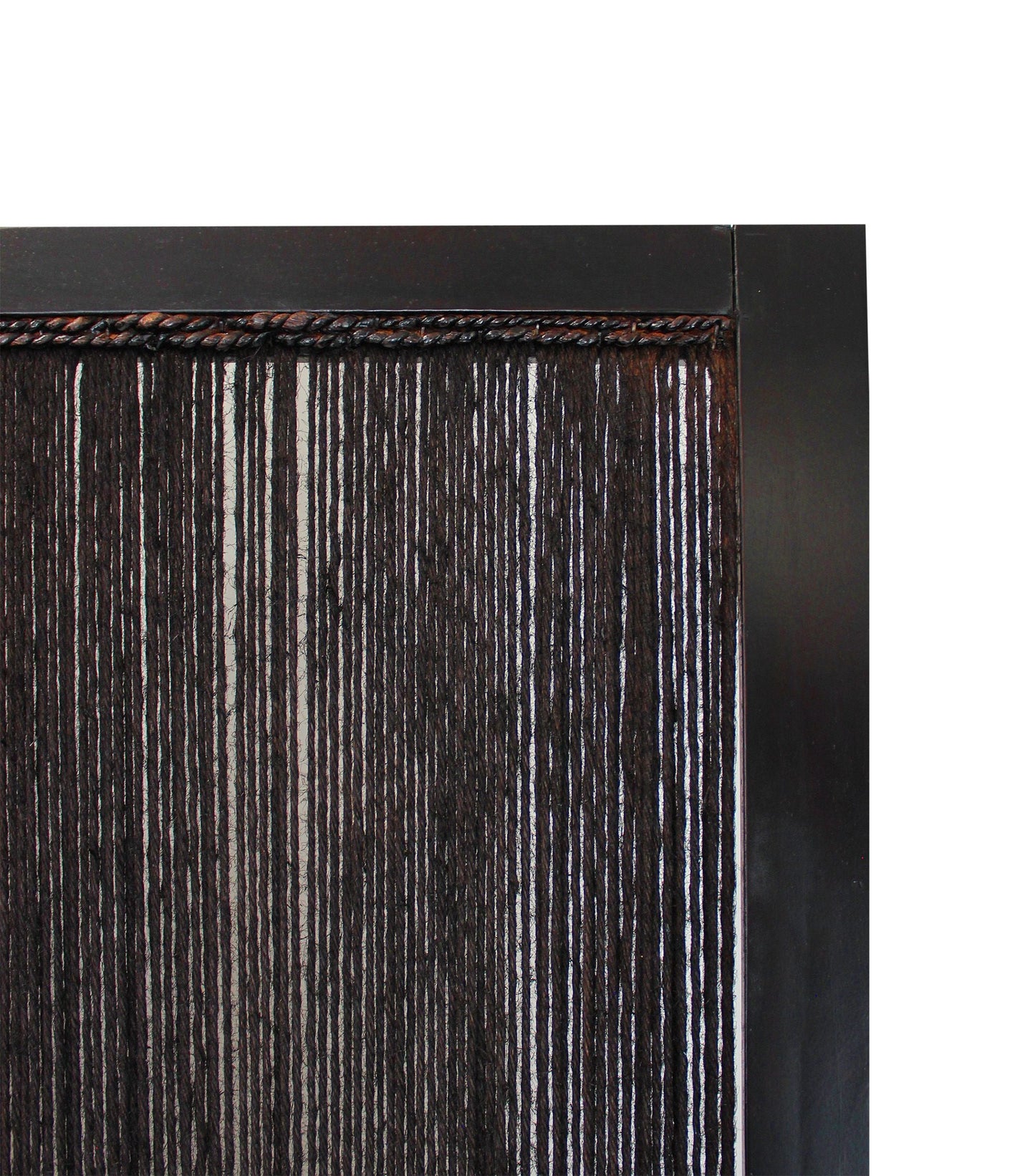 72" Brown Folding Three Panel Screen Room Divider HomeRoots