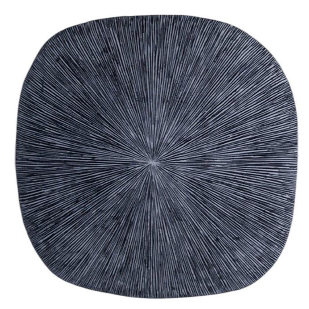 29" X 29" X 2" Gray, Sandstone, Ribbed, Square - Wall Decor — view 4
