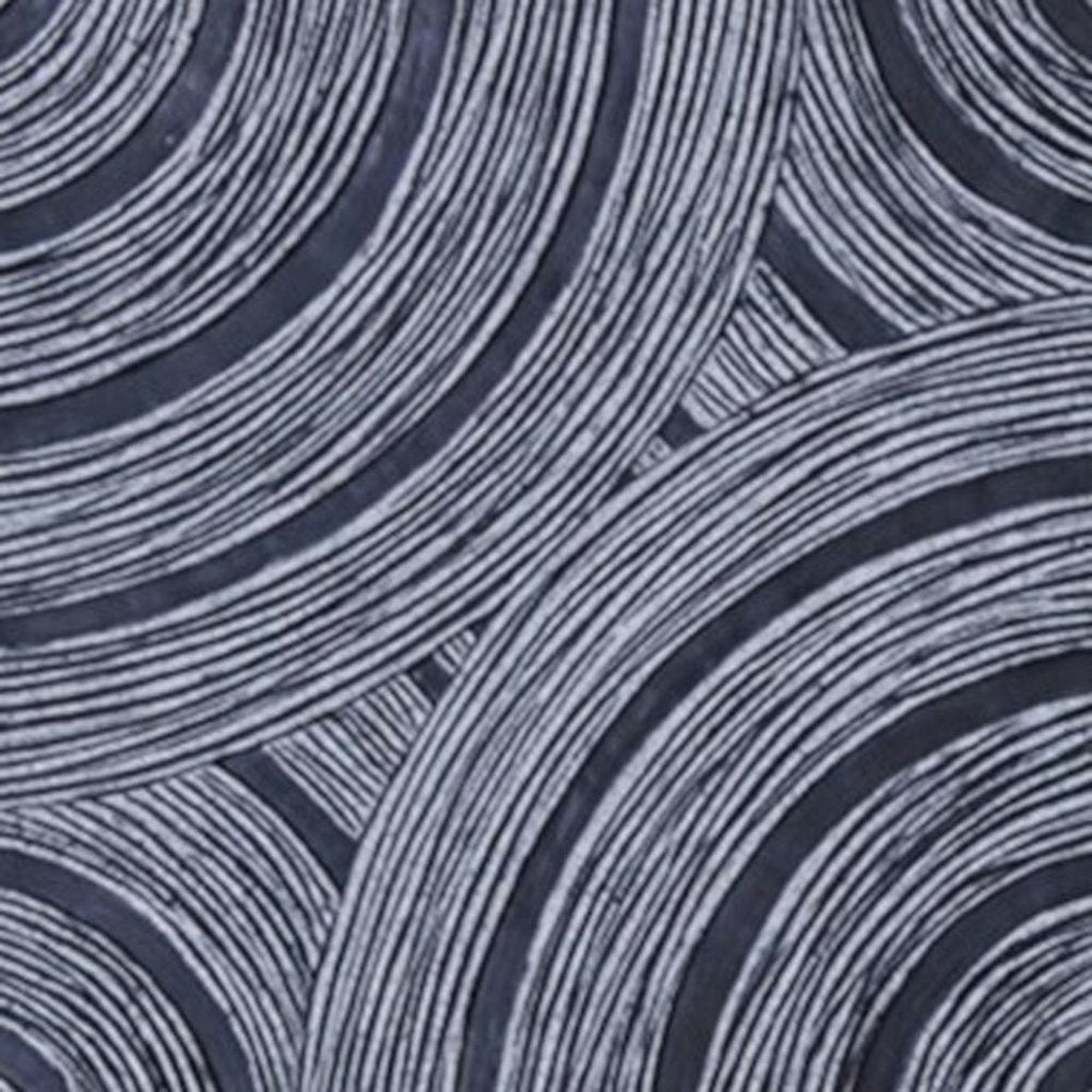13" X 13" X 2" Gray Lined, Square - Wall Decor — view 2