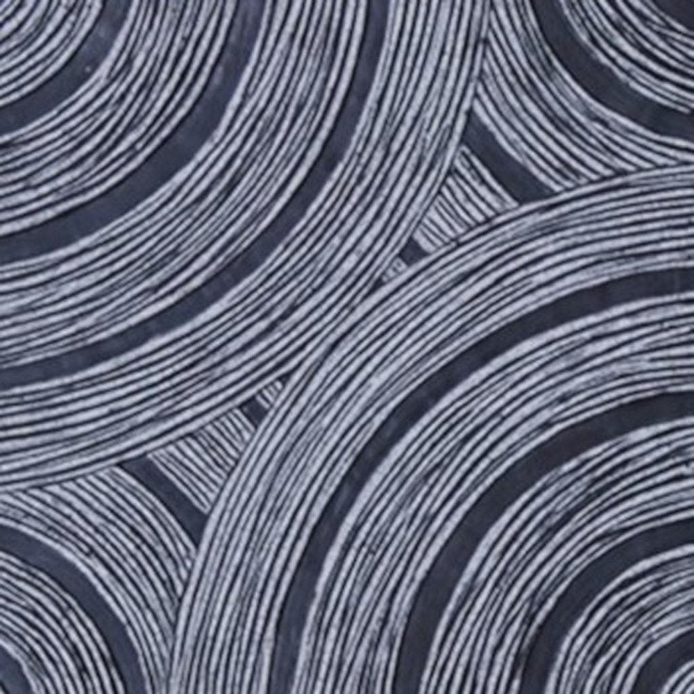 17" X 17" X 2" Gray, Lined Square - Wall Decor — view 3