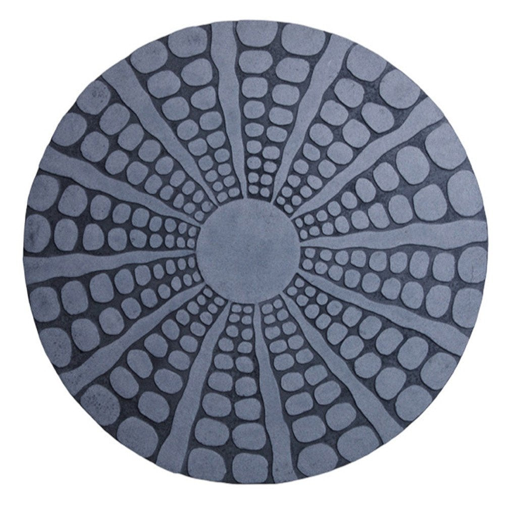 28" X 28" Gray Sandstone Round Wall Decor — view 5