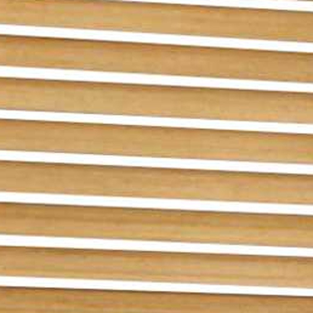 67" Natural Solid Wood Panel Screen Room Divider HomeRoots
