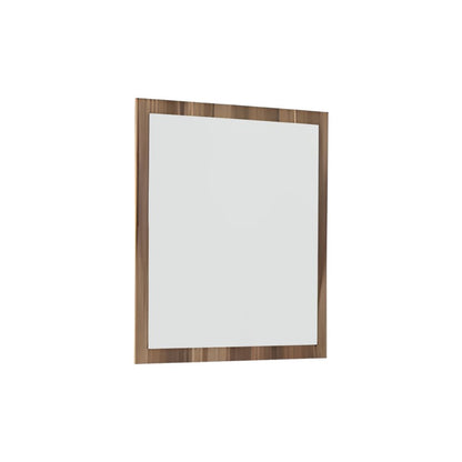 41" Natural Wood Framed Accent Mirror HomeRoots