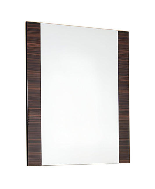 45" Ebony Wood Framed Accent Mirror HomeRoots