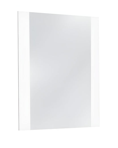 41" White Framed Mounted Dresser Mirror HomeRoots