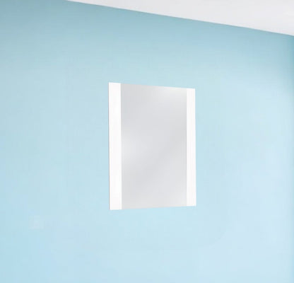 41" White Framed Mounted Dresser Mirror HomeRoots
