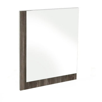 41" Ebony Wood Framed Mounted Dresser Mirror