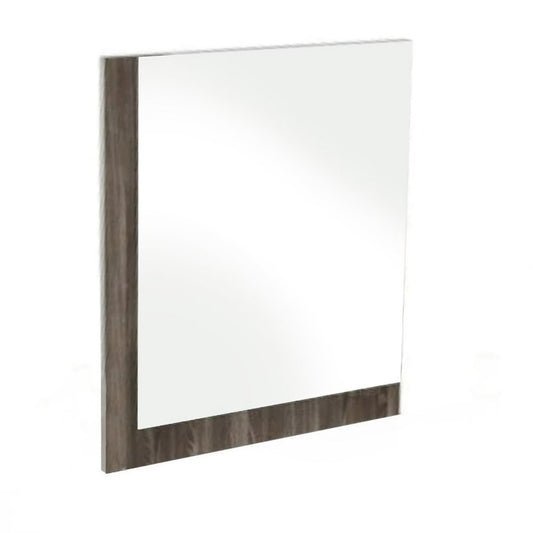 41" Ebony Wood Framed Mounted Dresser Mirror HomeRoots
