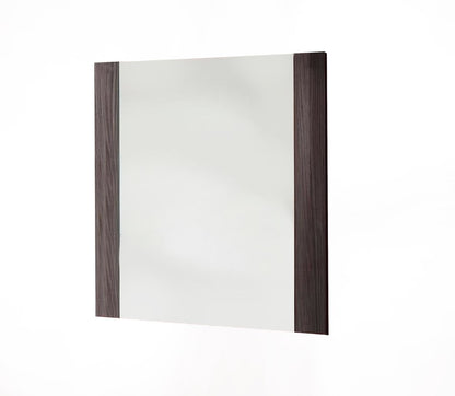 41" Gray Framed Mounted Accent Mirror HomeRoots