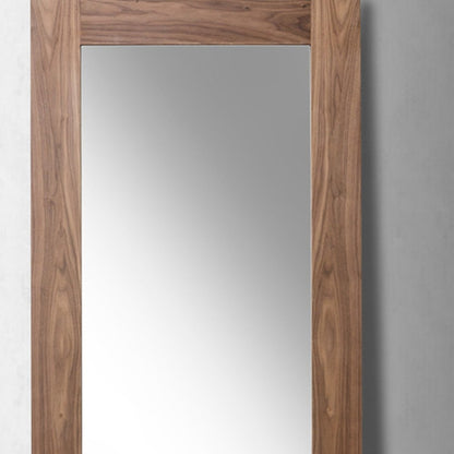79" Brown Framed Leaning Full Length Hanging Mirror HomeRoots