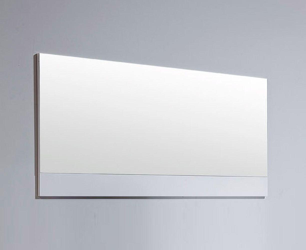 White Rectangle Bathroom Over Vanity Mirror - FurniFindUSA