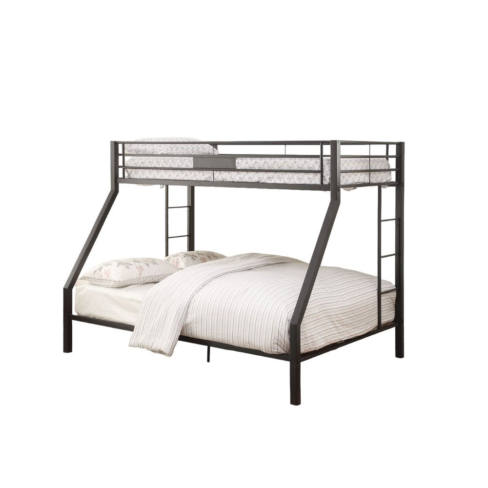 Twin Over Queen Bunk Bed HomeRoots