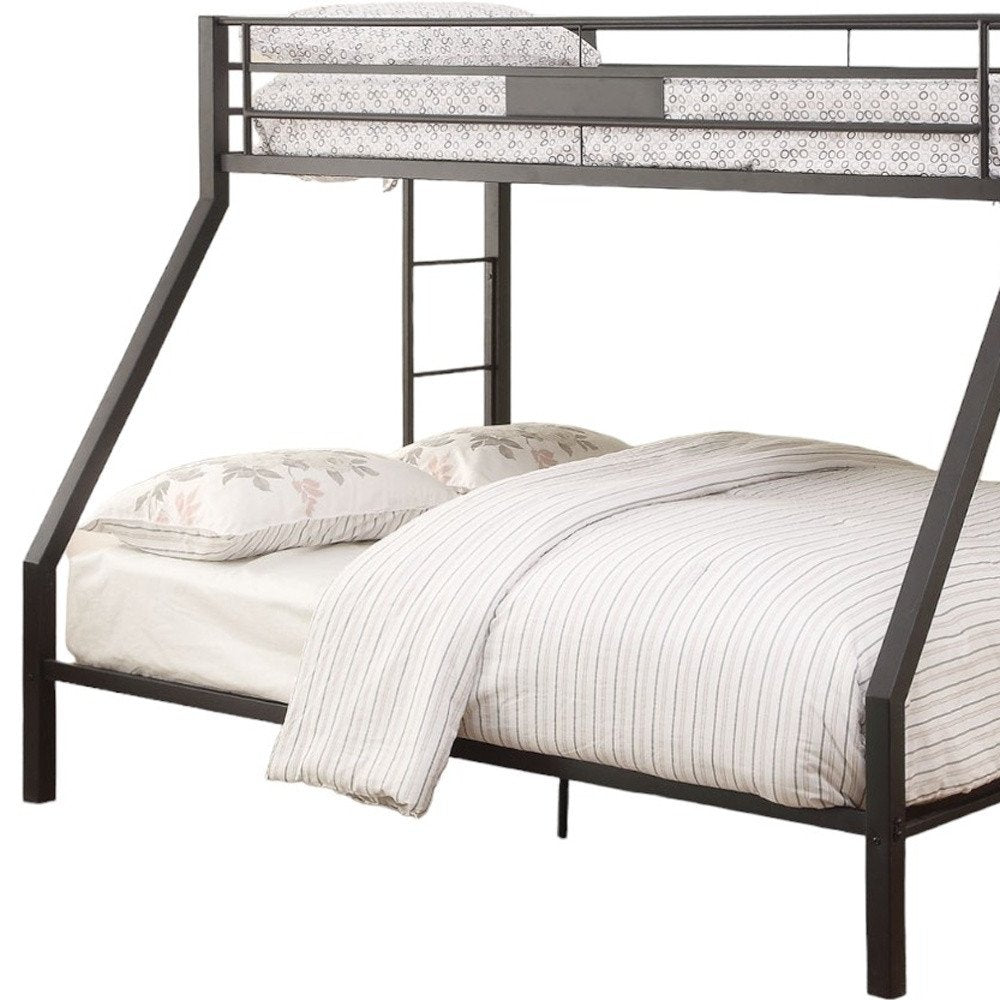 Twin Over Queen Bunk Bed HomeRoots