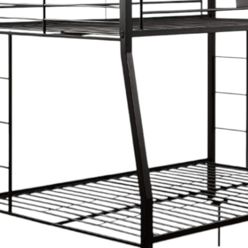 Twin Over Queen Bunk Bed — view 6