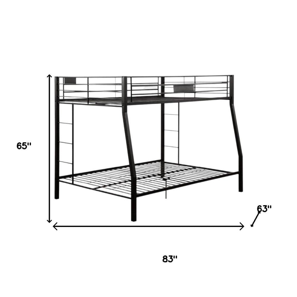 Twin Over Queen Bunk Bed HomeRoots