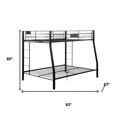 Twin Over Queen Bunk Bed HomeRoots