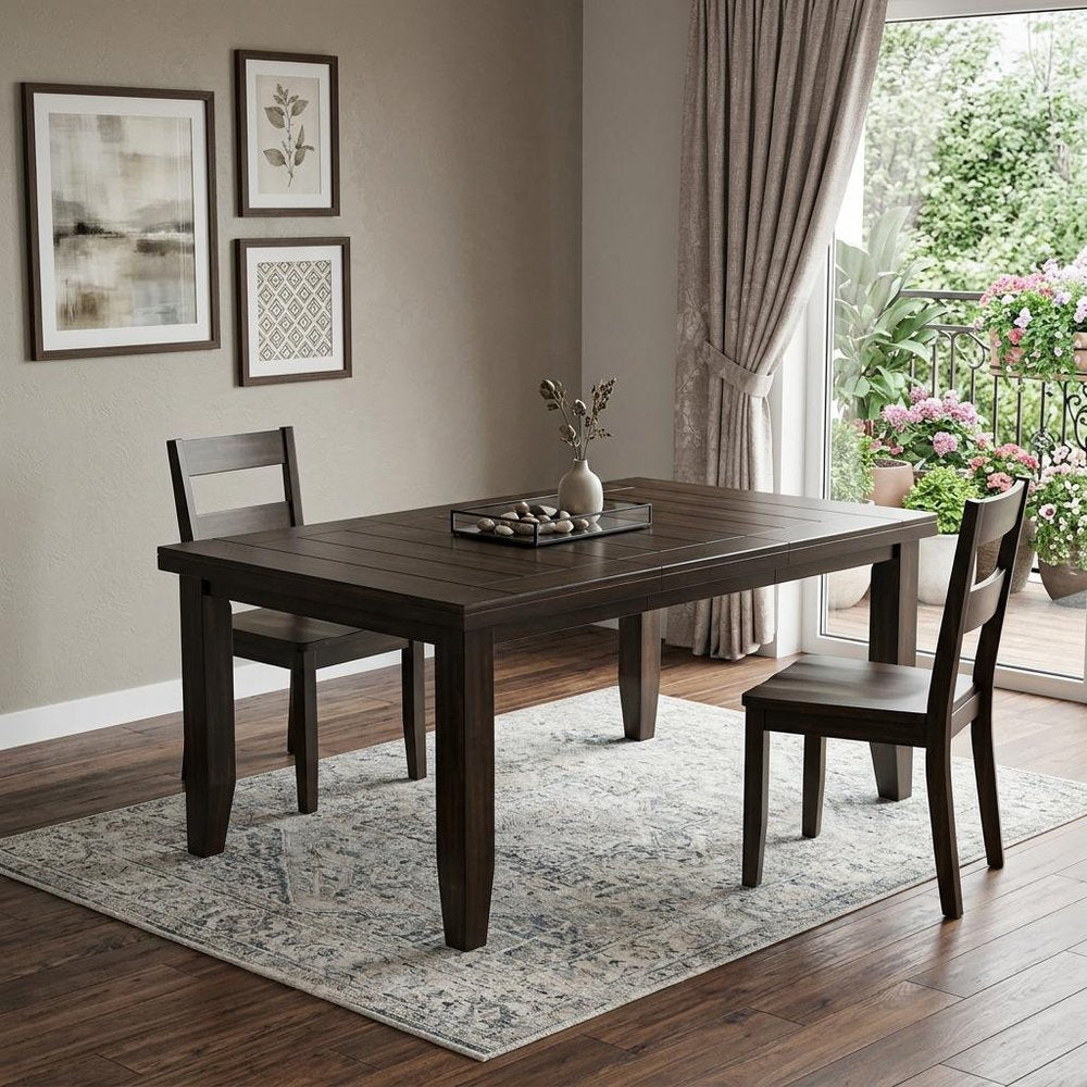 42" Espresso Dining Table — view 6