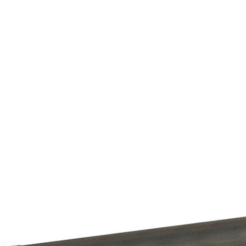 42" Blue and White Solid Wood Console Table HomeRoots