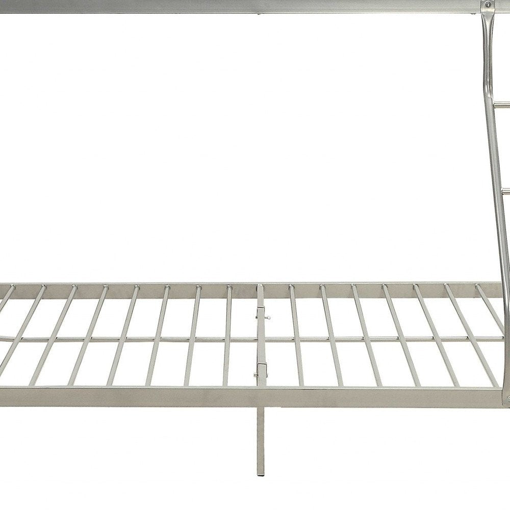 78" X 56" X 67" Twin Over Full Black Bunk Bed HomeRoots