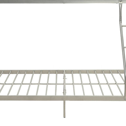 78" X 56" X 67" Twin Over Full Black Bunk Bed HomeRoots