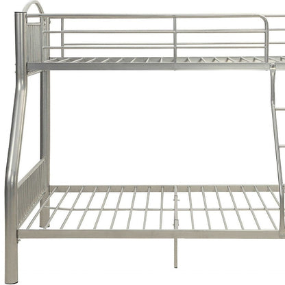 78" X 56" X 67" Twin Over Full Black Bunk Bed HomeRoots