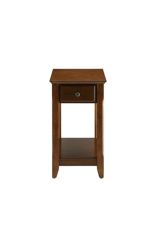 23" Brown Solid Wood End Table HomeRoots