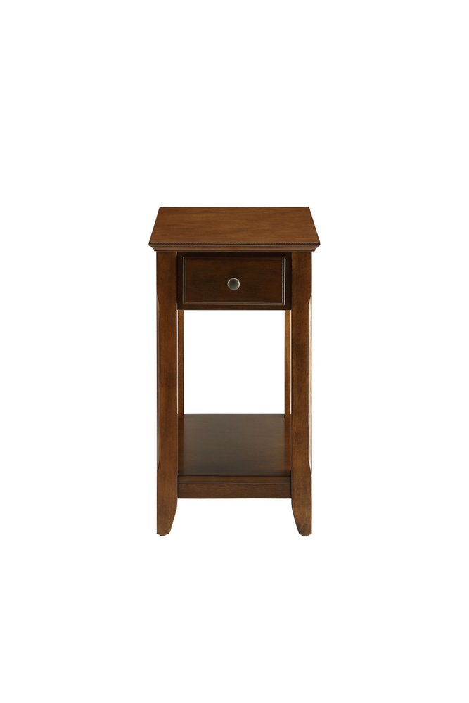 23" Brown Solid Wood End Table HomeRoots
