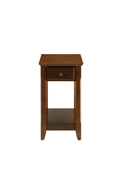 23" Brown Solid Wood End Table HomeRoots