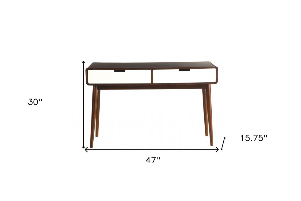47" Wood Console Table HomeRoots