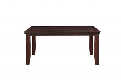 48" Dark Brown Dining Table HomeRoots
