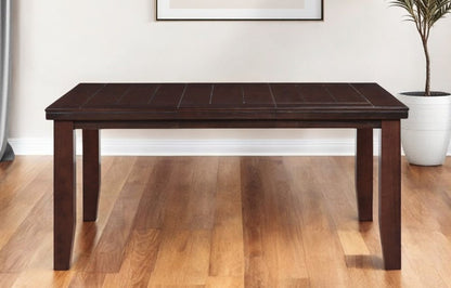 48" Dark Brown Dining Table HomeRoots