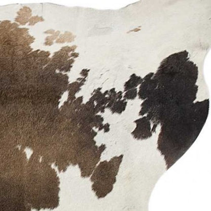 72" X 84" Taupe And White Cowhide - Rug - Image 3