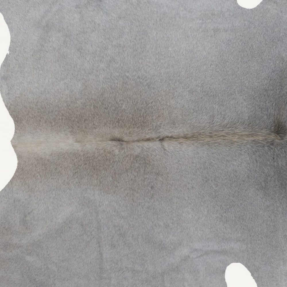 6' X 7' Natural Cowhide Cowhide Print Area Rug - Image 3