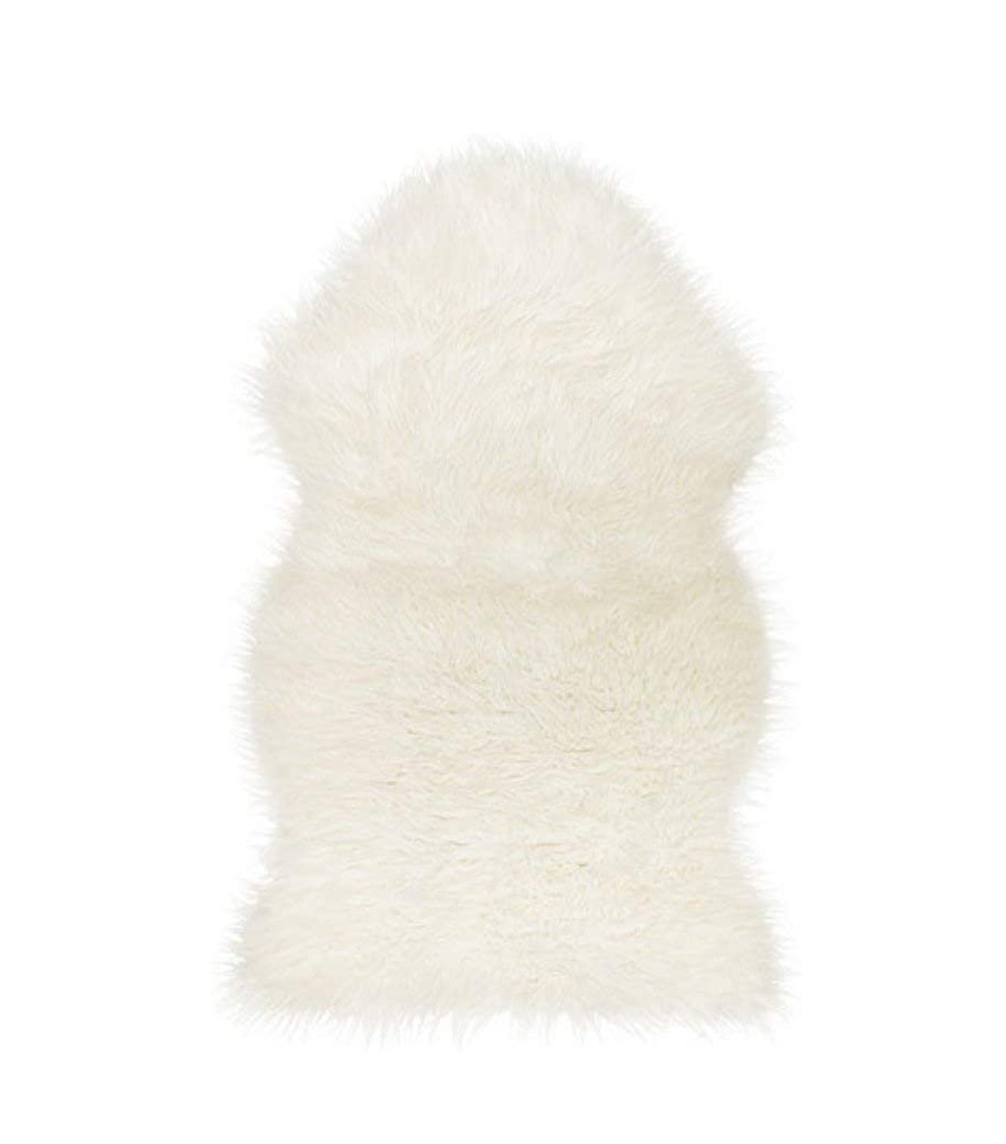 2' X 3' White Animal Print Area Rug - Image 3