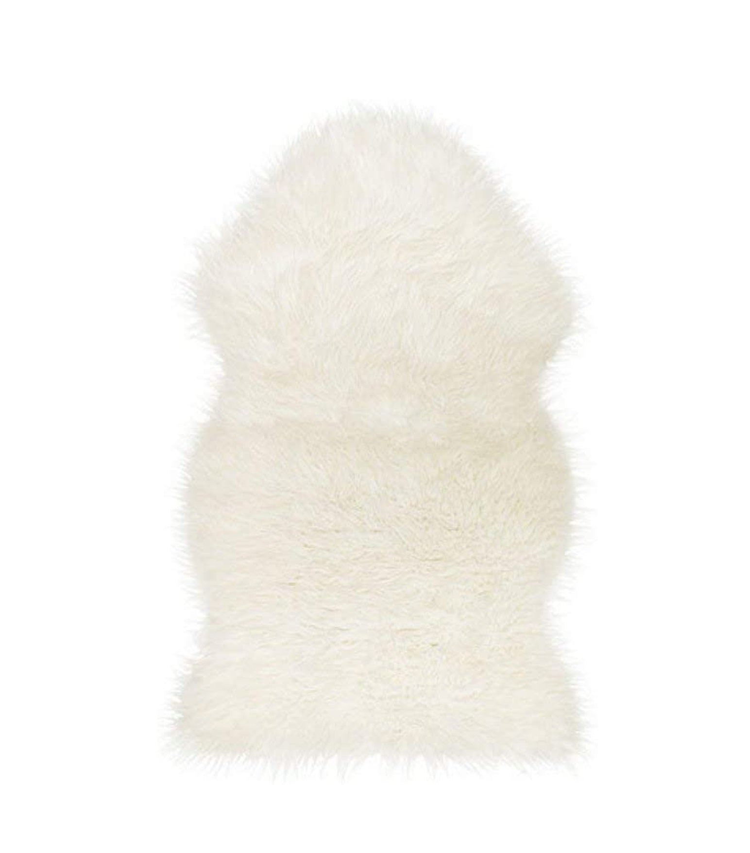 2' X 3' White Animal Print Area Rug - Image 3