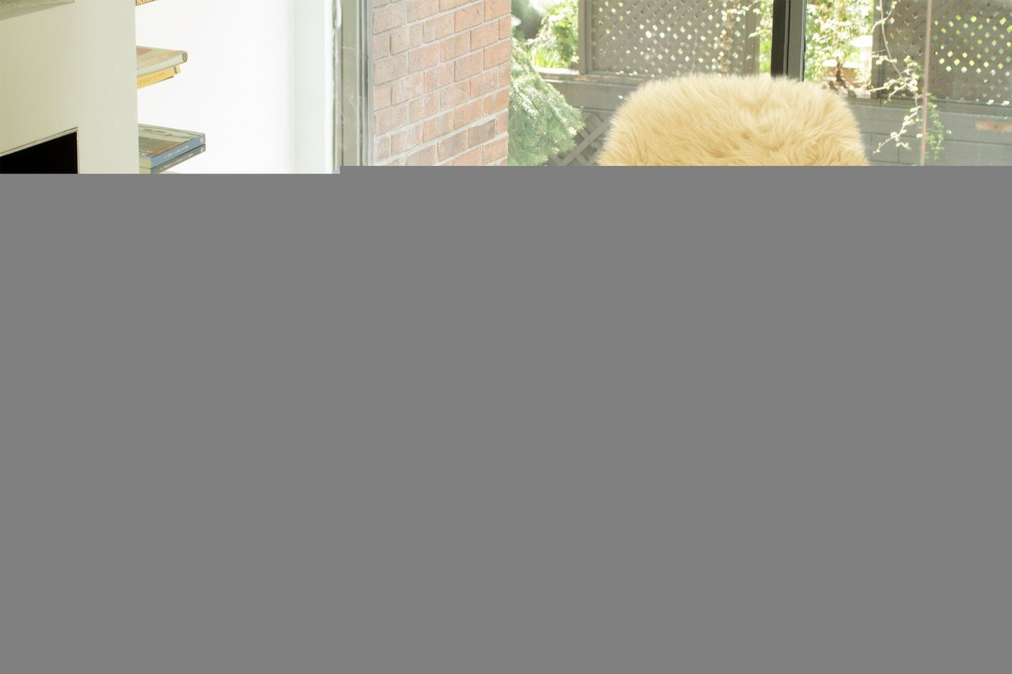 2' X 3' Gold Sheepskin Non Skid Area Rug - Image 7