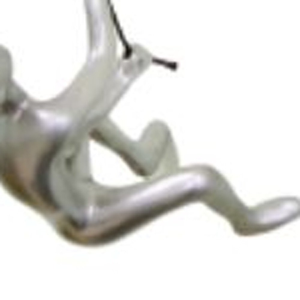 6" X 4" Silver Resin Climbing Man Hanging Dimensional Sculpture — view 4