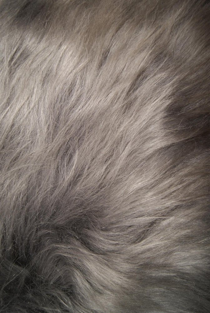 15" X 15" Gray Synthetic Solid Color Pad HomeRoots