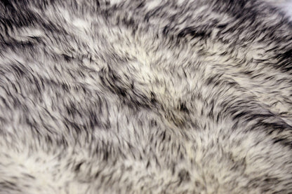 Gradient Grey Animal Print Area Rug