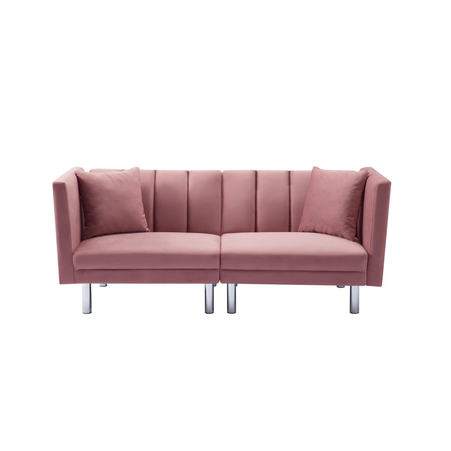 70.8” Futon Sofa bed（metal legs） - FurniFindUSA