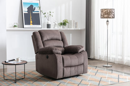 Classic Electric Recliner with Soft Cushion and Back, Small Sofa with Comfortable Armchair - FurniFindUSA