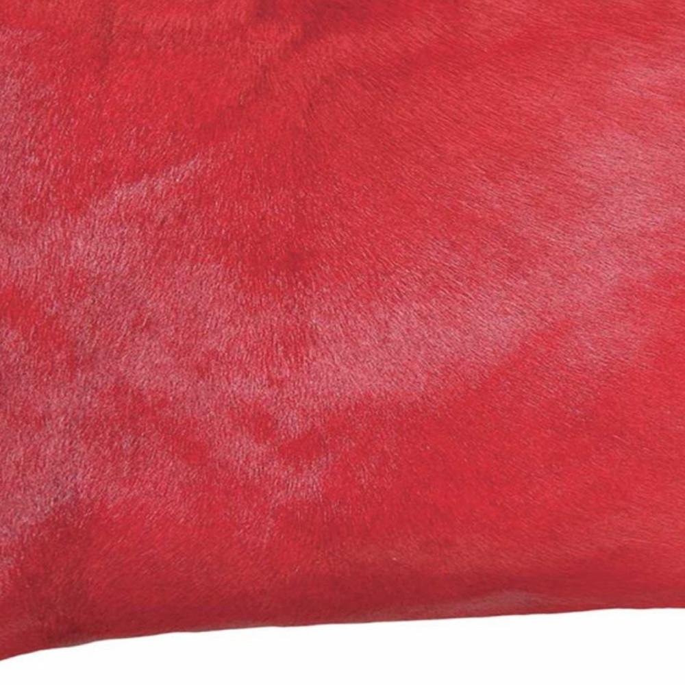 12" X 20" X 5" Firecracker Cowhide  Pillow — view 3