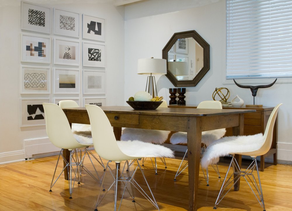 17" X 17" White Synthetic Solid Color Pad HomeRoots