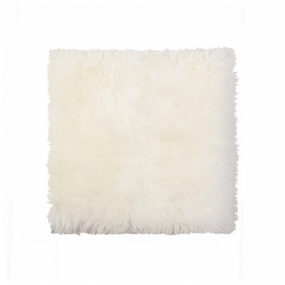 17" X 17" Brown And White Ombre Chair Pad HomeRoots