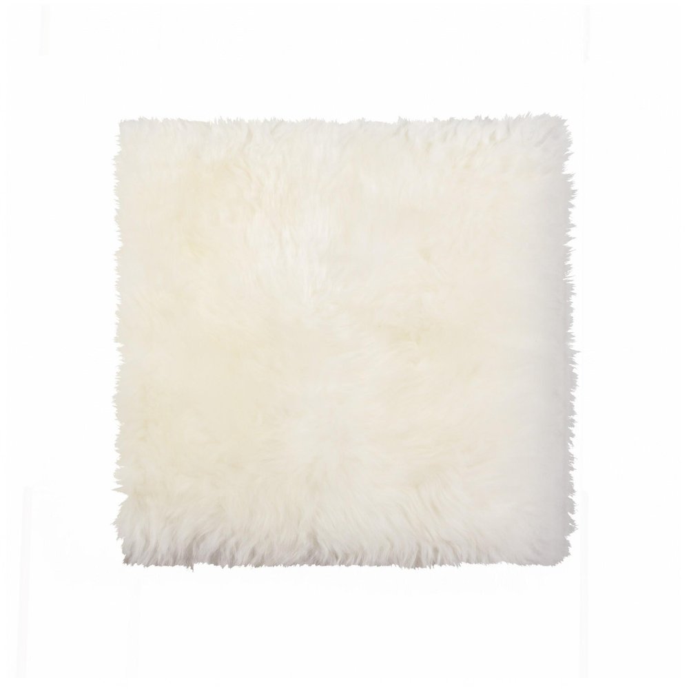 17" X 17" Brown And White Ombre Chair Pad HomeRoots
