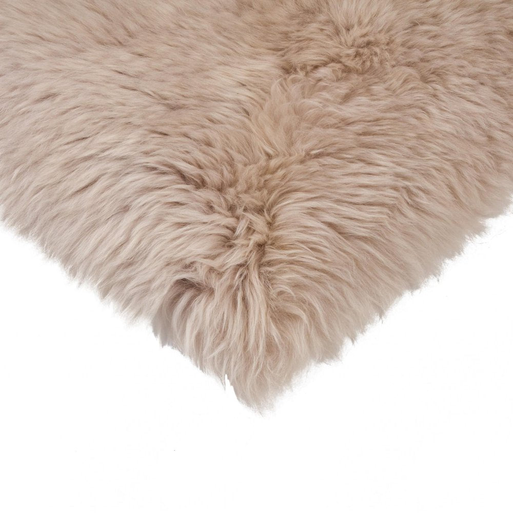 17" X 17" Brown And White Ombre Chair Pad HomeRoots