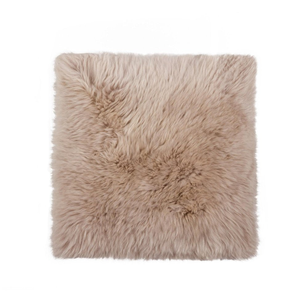 17" X 17" Brown And White Ombre Chair Pad HomeRoots