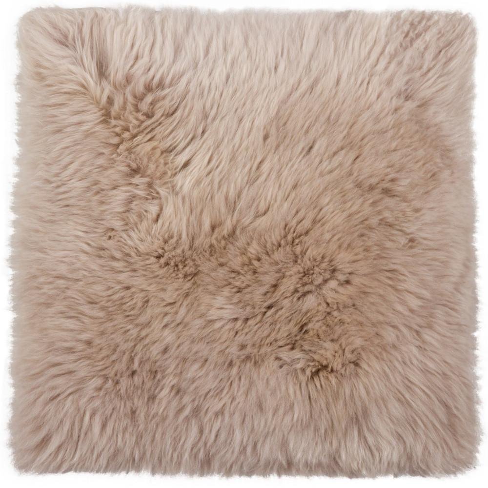 17" X 17" Brown And White Ombre Chair Pad HomeRoots
